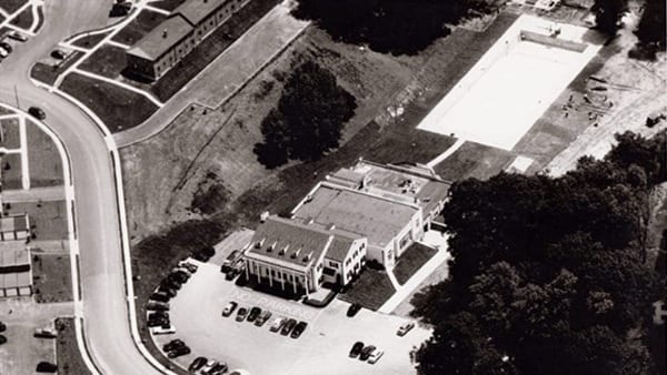Historic Arial Photo of the Drexelbrook Catering & Event Center 