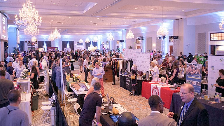 Trade Show in the Grand Ballroom at The Drexelbrook