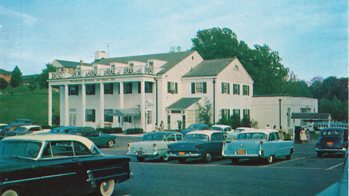 The Drexelbrook Mansion circa 1950